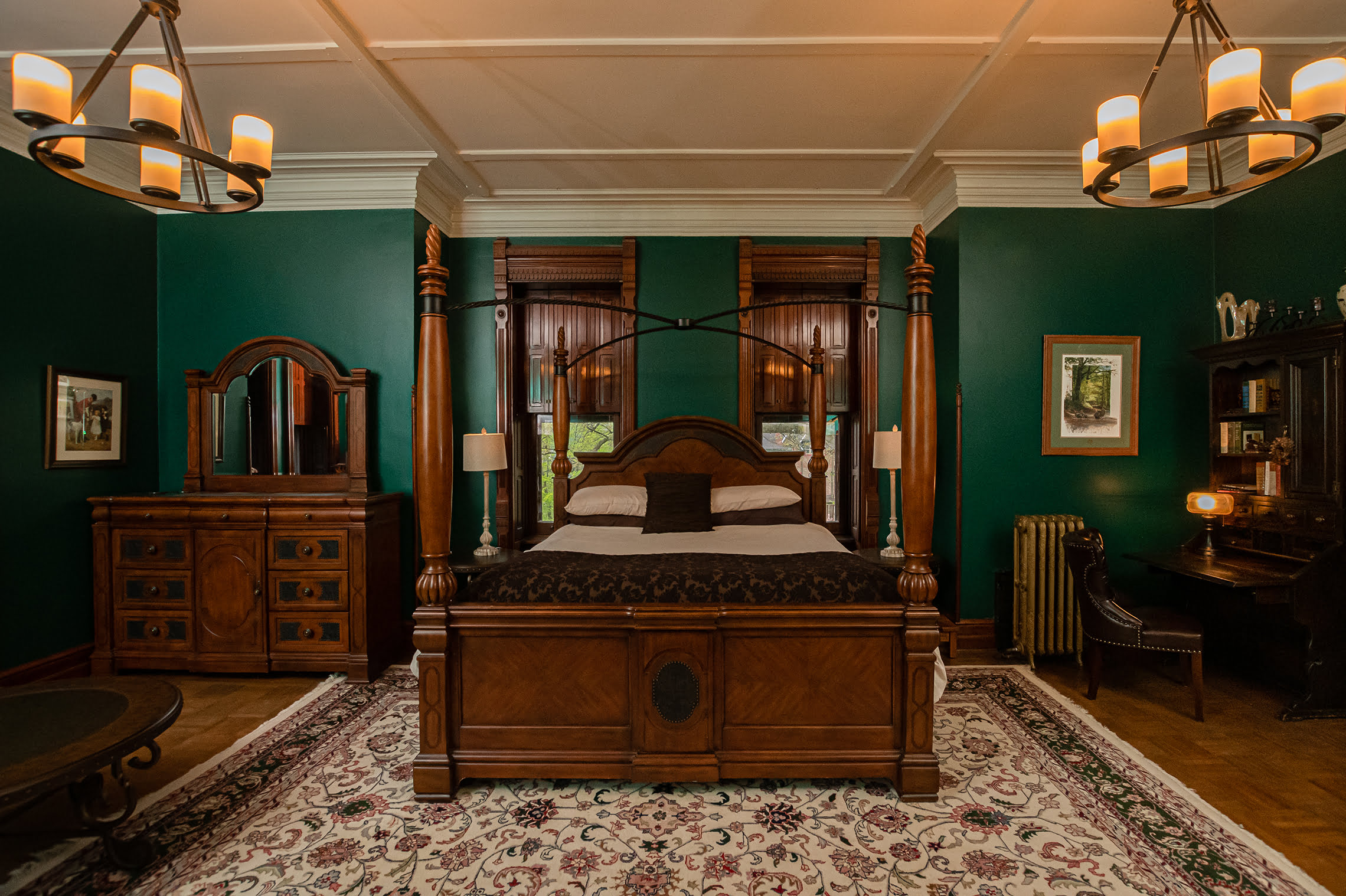 Colonel's Green Room Bedroom