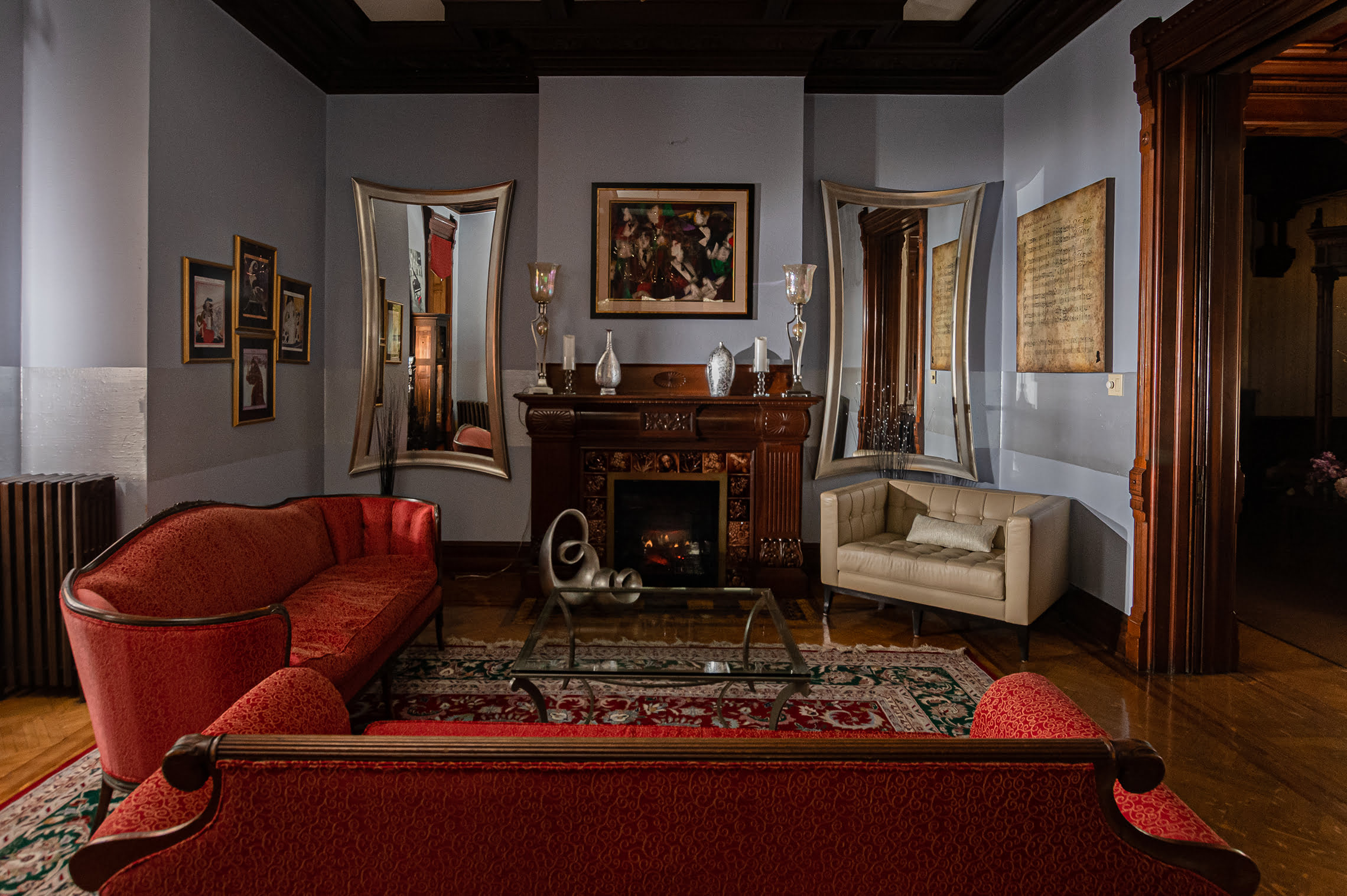 The Common Areas At Reynold’s Mansion | Bellefonte B&B